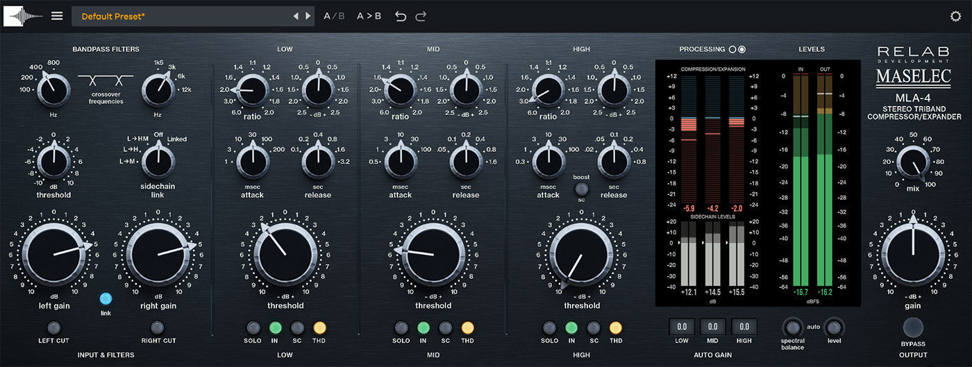 Precision Dynamics Without Compromise: Introducing the Relab Maselec MLA-4 Plugin