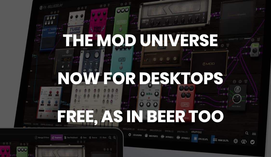 Mod Audio releases MOD Desktop, free open source plug-in ecosystem - Koala Audio