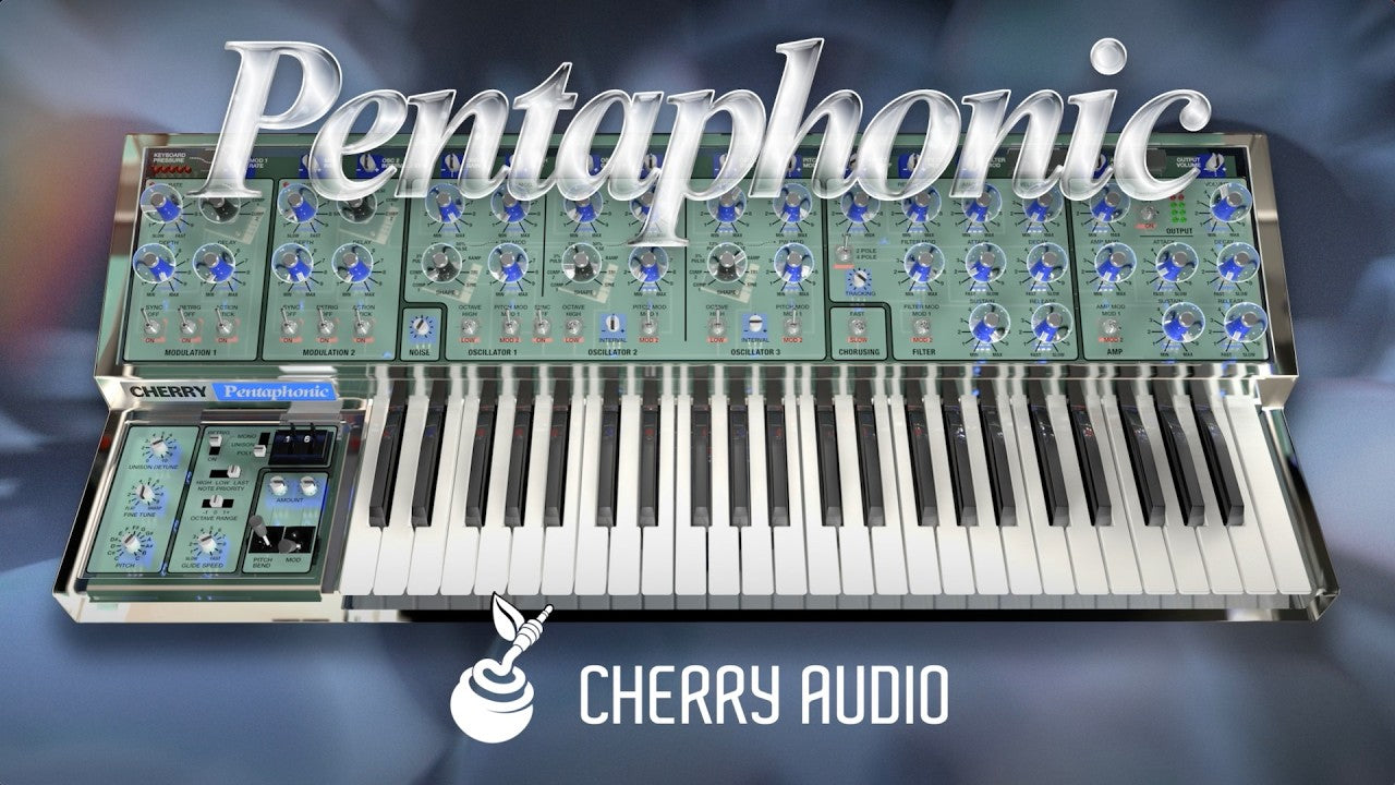 Cherry Audio Unveils Pentaphonic: A Ghost of an '80s Poly Synth, Playable Today