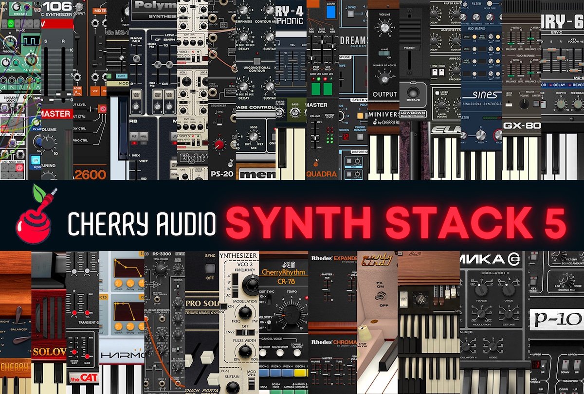 Cherry Audio's Synth Stack 5 Collection Released - Koala Audio