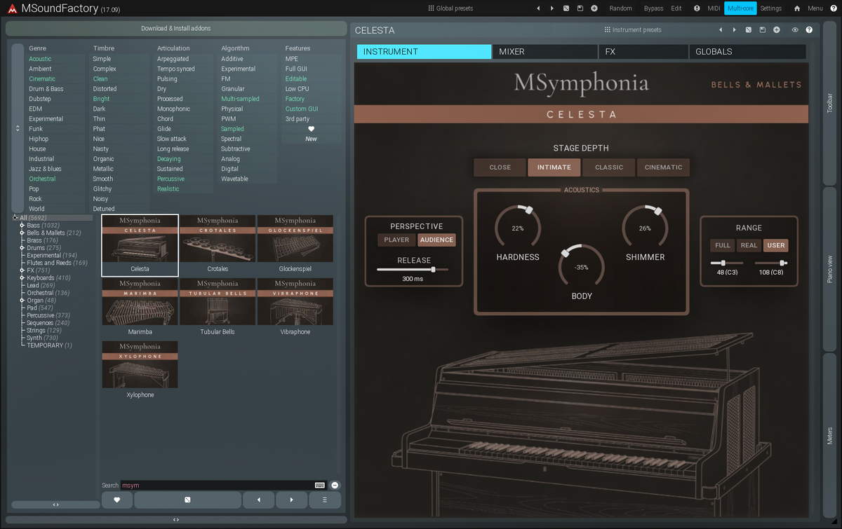 Melda MSymphonia: Bells & Mallets (Digital Downloads)