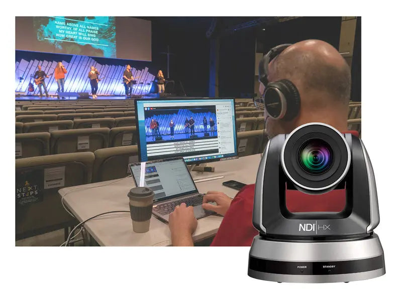 Lumens VC-A51PN FHD NDI®|HX PTZ Camera Lumens