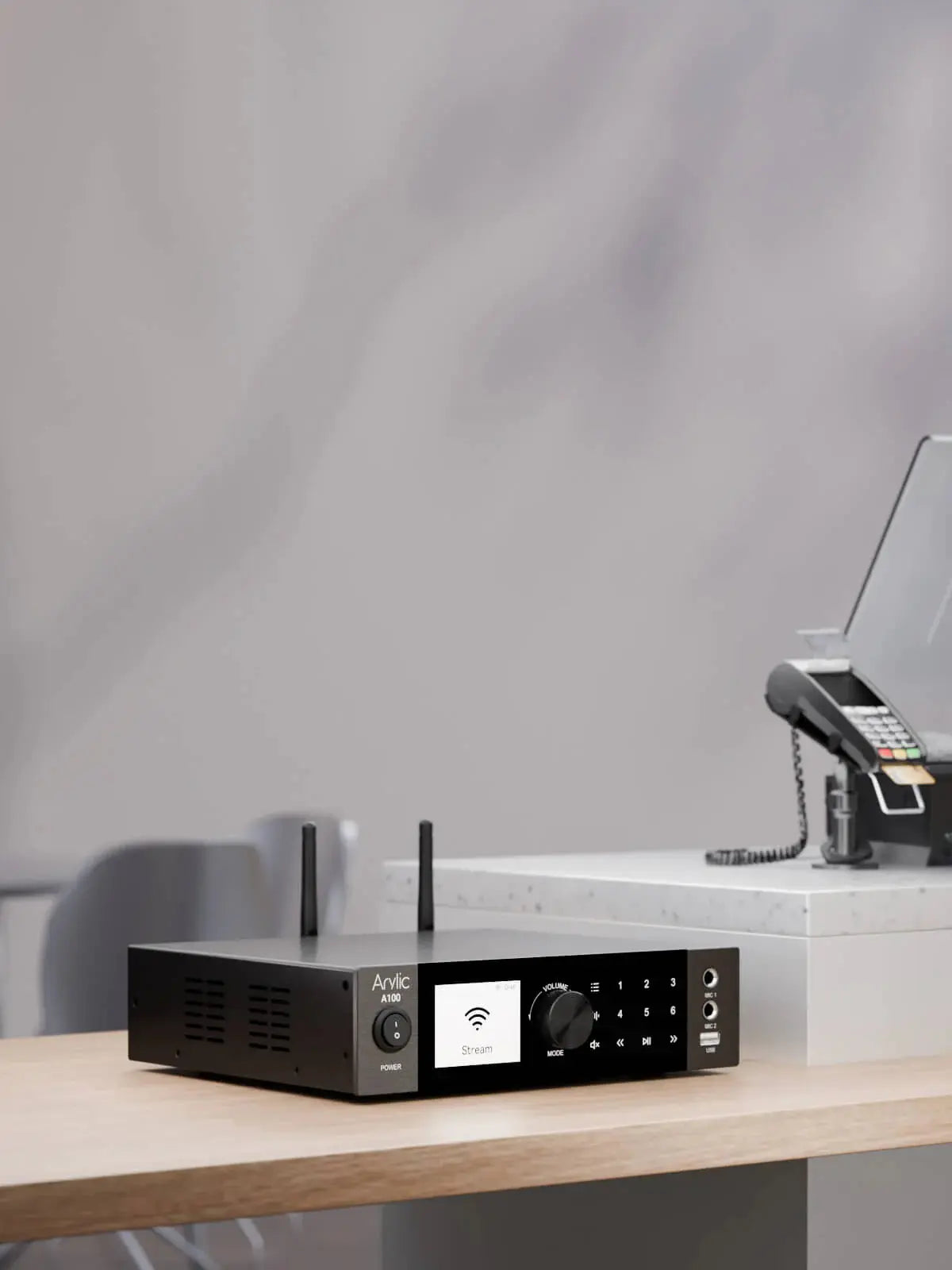 Arylic A100 Wireless Multi-Room Amplifier 2 x 100W @ 4 Ohm Arylic