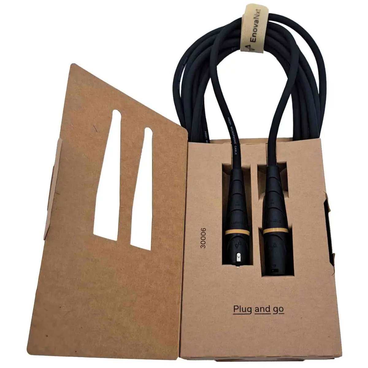 Enova NXT-M1-XLFM-6 6 m Microphone Cable XLR 3 pin female to male - True Mold Technology EnovaNxt