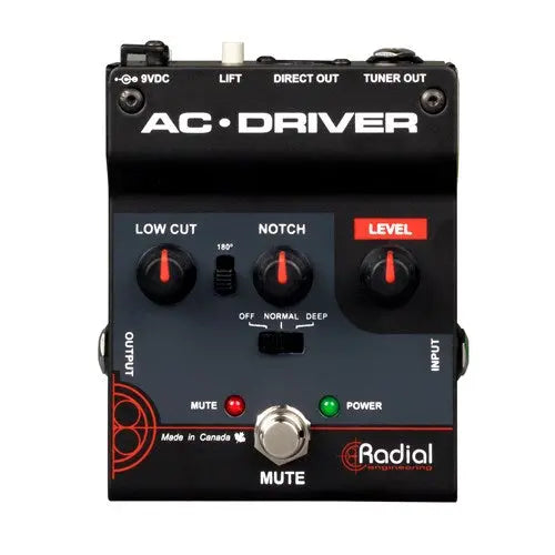 Radial Engineering AC-DRIVER - Acoustic preamp with feedback control Radial Engineering