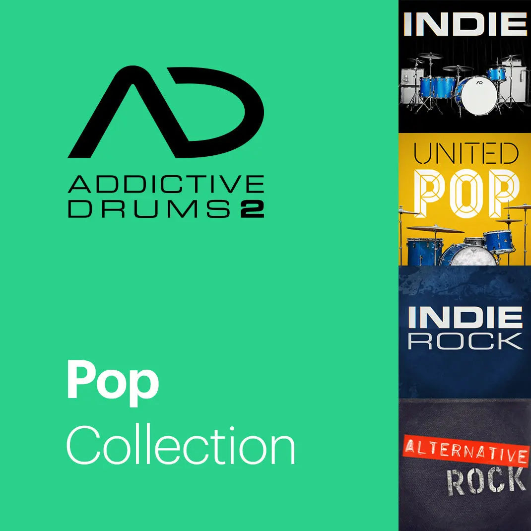 XLN Audio Addictive Drums 2: Pop Collection (Serial Nr + Download) XLN Audio