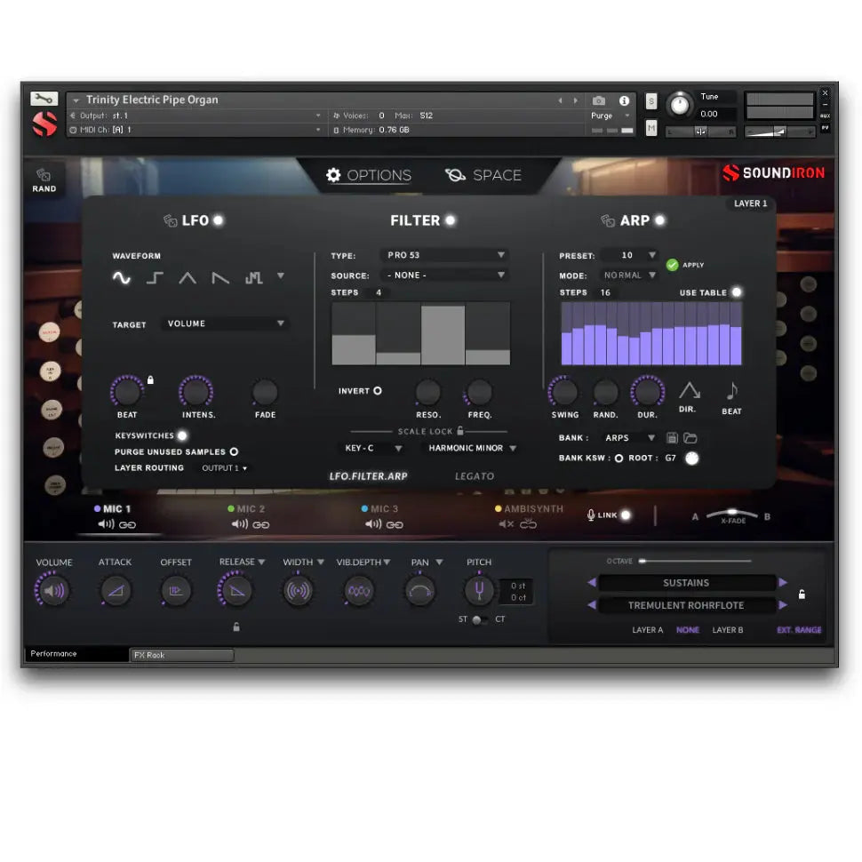 Soundiron Trinity Electric Pipe Organ Plug-In (Digital Download) Soundiron