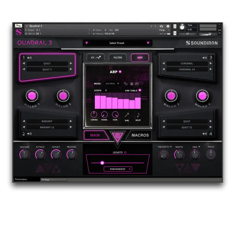 Soundiron Quadral 3 (Serial Nr + Download) Soundiron
