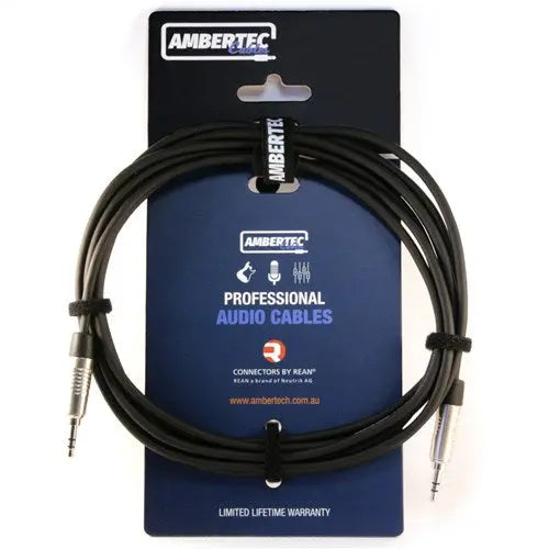 Ambertec 3.5mm REAN TRS lead, 3m