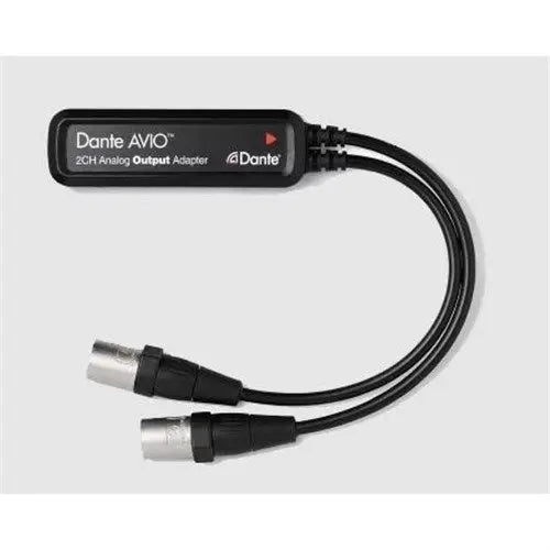 Audinate Dante AVIO Analog Output Adapter 2 Channel Audinate
