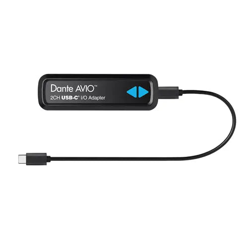 Audinate Dante AVIO USBC Adapter 2x2 Channel Audinate