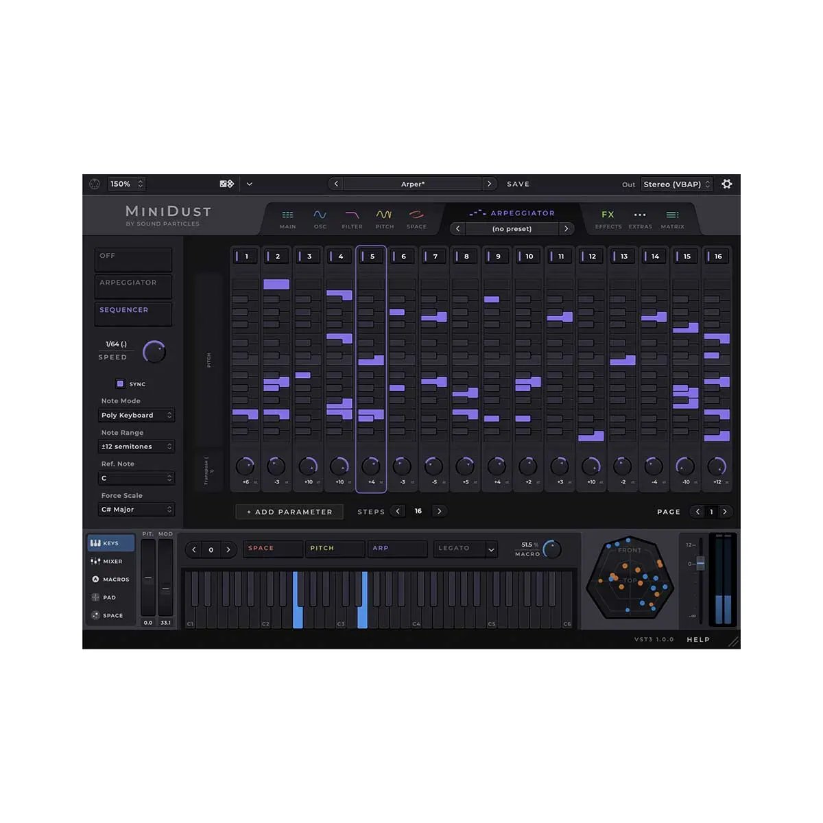 Sound Particles MiniDust Dual Oscillator Synthesizer Perpetual (Digital Download) Sound Particles
