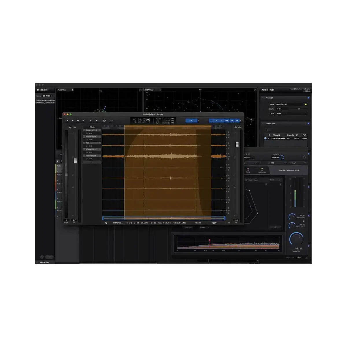 Sound Particles 3 - Multiple Types of Tracks