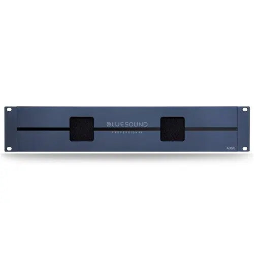 Blue Sound Pro A860 8 channel amplifier. 50W @ 8 ohms, 8x 60W @ 4 ohms or 4x 120W @ 8ohm bridged. 2RU Blue Sound Professional