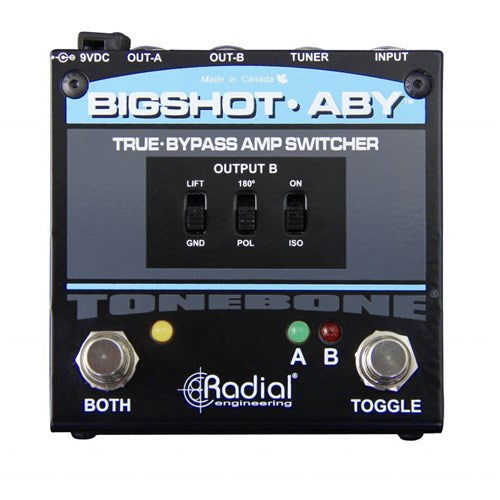 Radial Engineering BIGSHOT ABY True Bypass ABY Selector