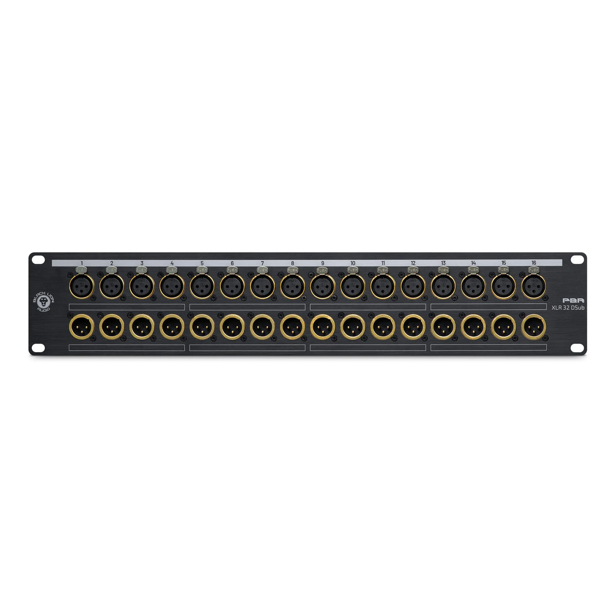 Black Lion PBR XLR 32 DSub 32-point XLR/DB25 patchbay