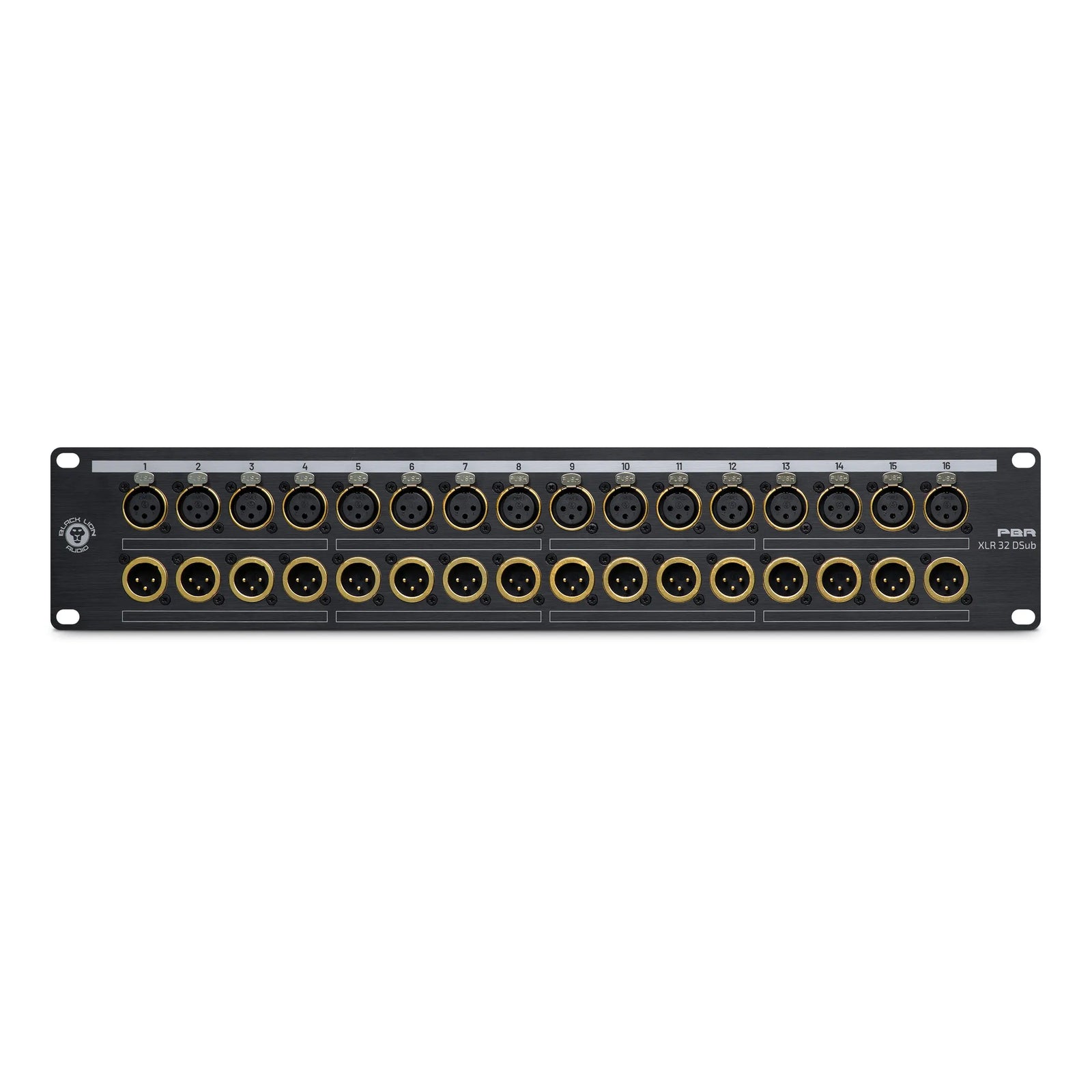 Black Lion PBR XLR 32 DSub 32-point XLR/DB25 patchbay
