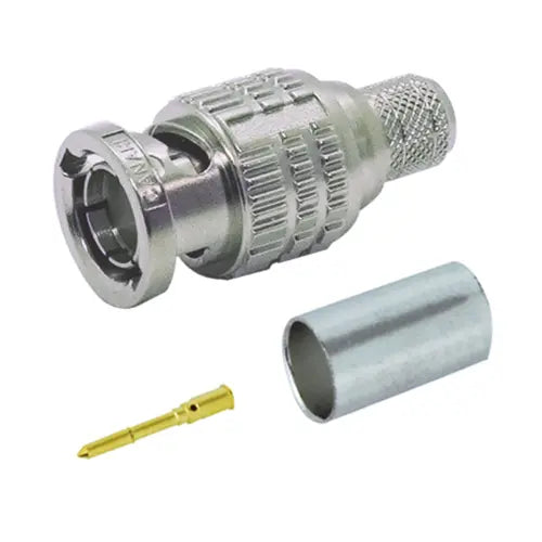 Canare 75ohm BNC crimp plug suits L-3.3CUHWS 12G-SDI ( pack of 20) Canare