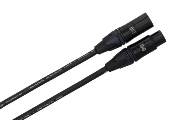 Hosa CMK050AU Edge Microphone Cable, Neutrik XLR3F to XLR3M, 50 ft / 15M Hosa