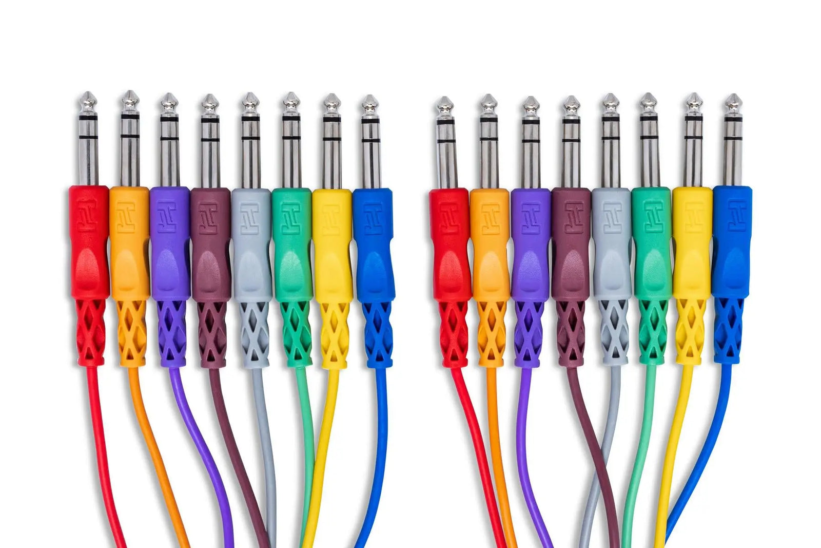 Hosa Balanced Snake, 1/4 in TRS to Same, 1 m Hosa