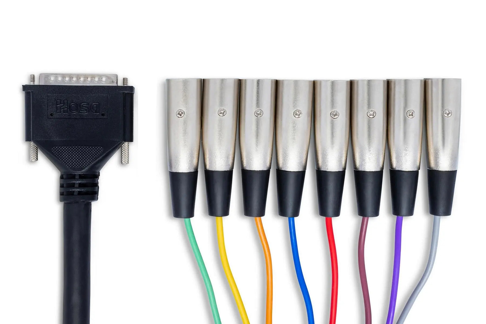 Hosa DTM803 Balanced Snake, DB25 to XLR3M, 3 m hosa