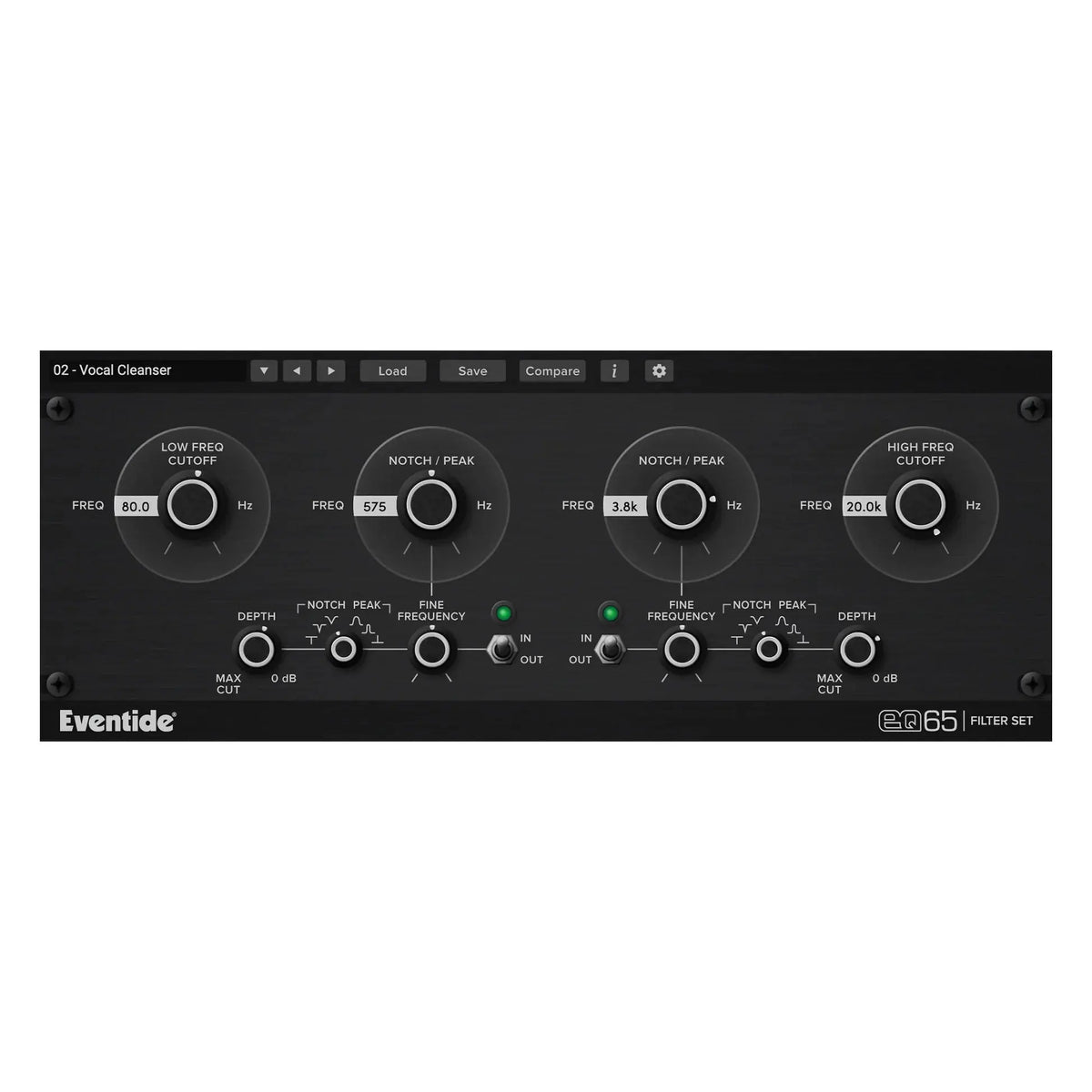 Eventide EQ65 Plug-In (Digital Download) Eventide