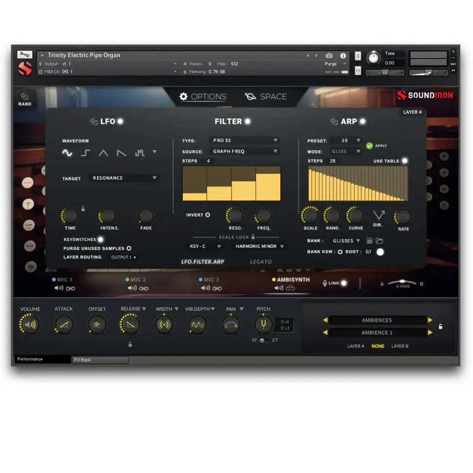 Soundiron Trinity Electric Pipe Organ Plug-In (Digital Download) Soundiron