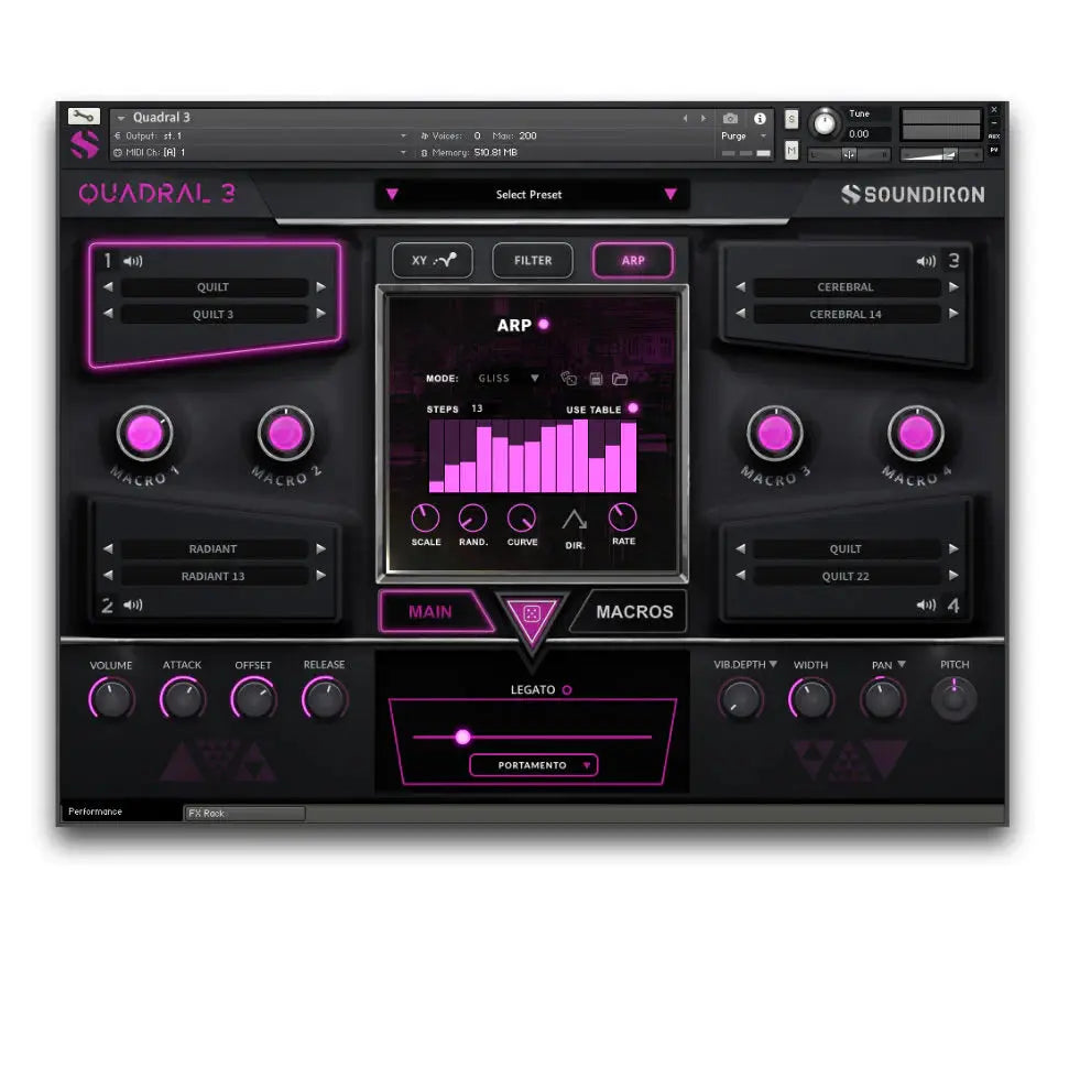 Soundiron Quadral 3 (Serial Nr + Download) Soundiron