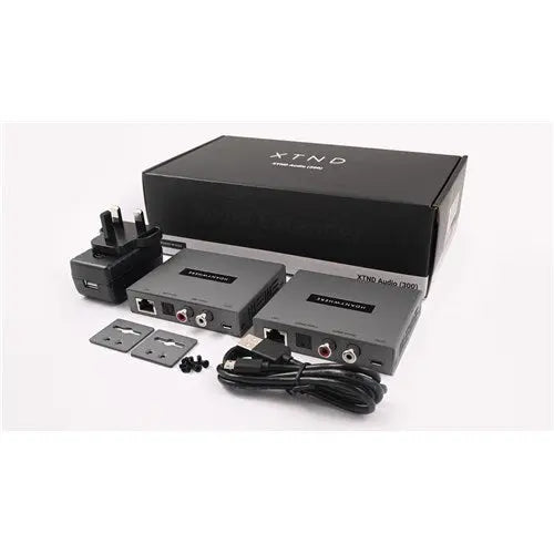 HDAnywhere XTNDA300 Audio Extender Extend Optical or Stereo analogue 300m over Cat HDAnywhere