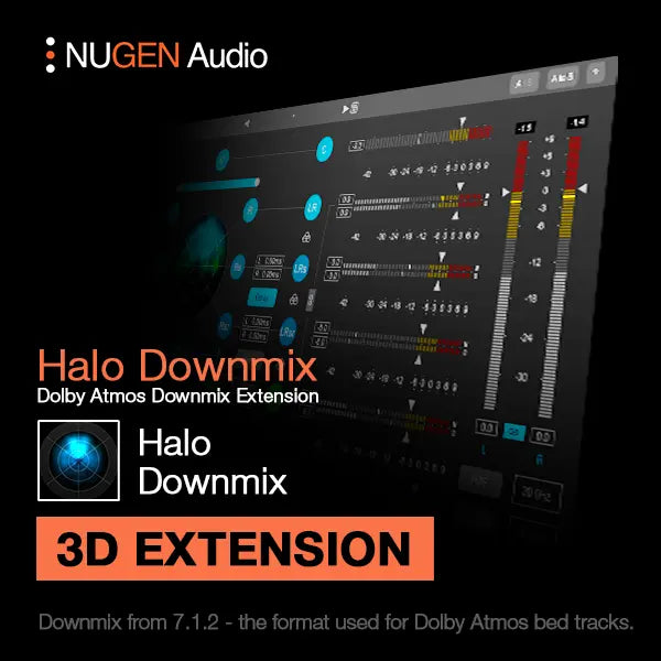 NUGEN Halo Downmix 3D extension (Digital Download)