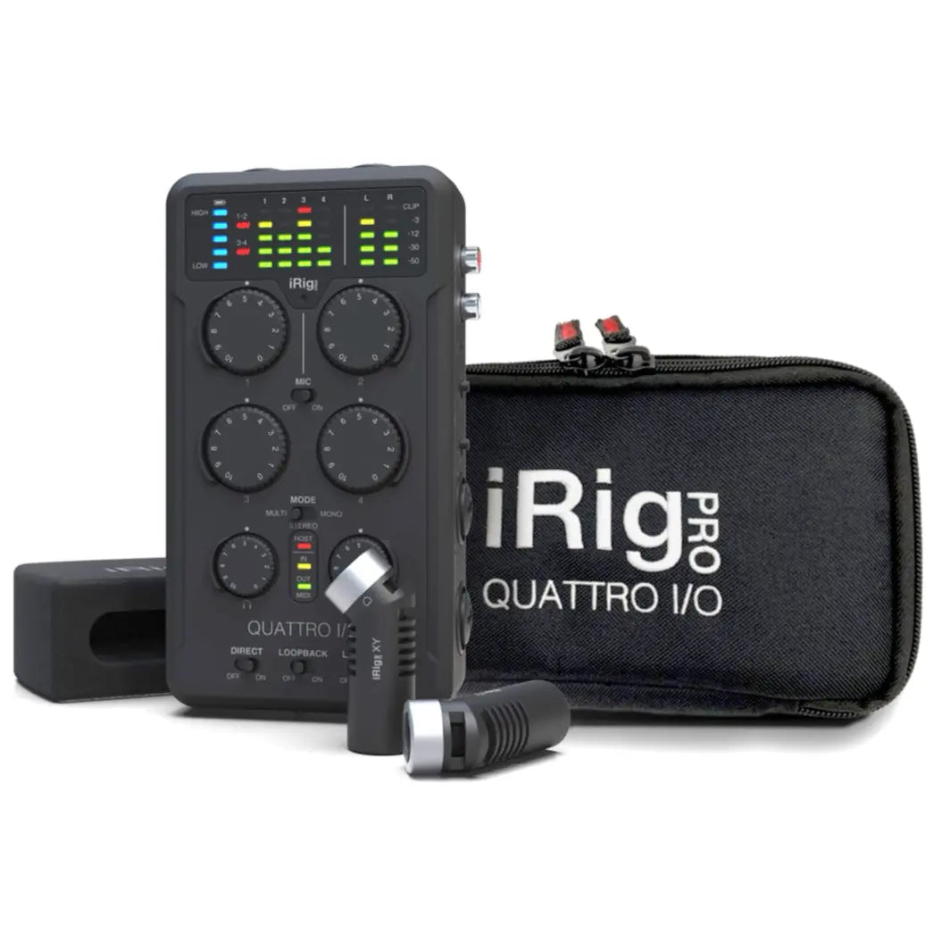 IK Multimedia iRig Pro Quattro I/O Deluxe IK Multimedia