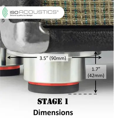 IsoAcoustics ISO-Stage 1 ( 4 per box) IsoAcoustics