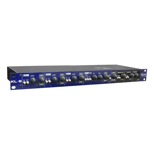 Radial Engineering KL-8 Rackmount keyboard mixer station with redundant USB inputs Radial Engineering
