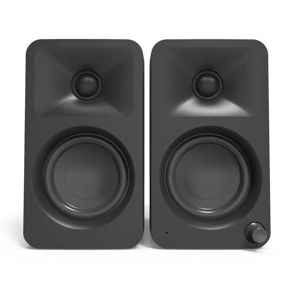 Kanto ORA 100W Powered Reference Desktop Computer Speakers with Bluetooth 5.0 Black Kanto