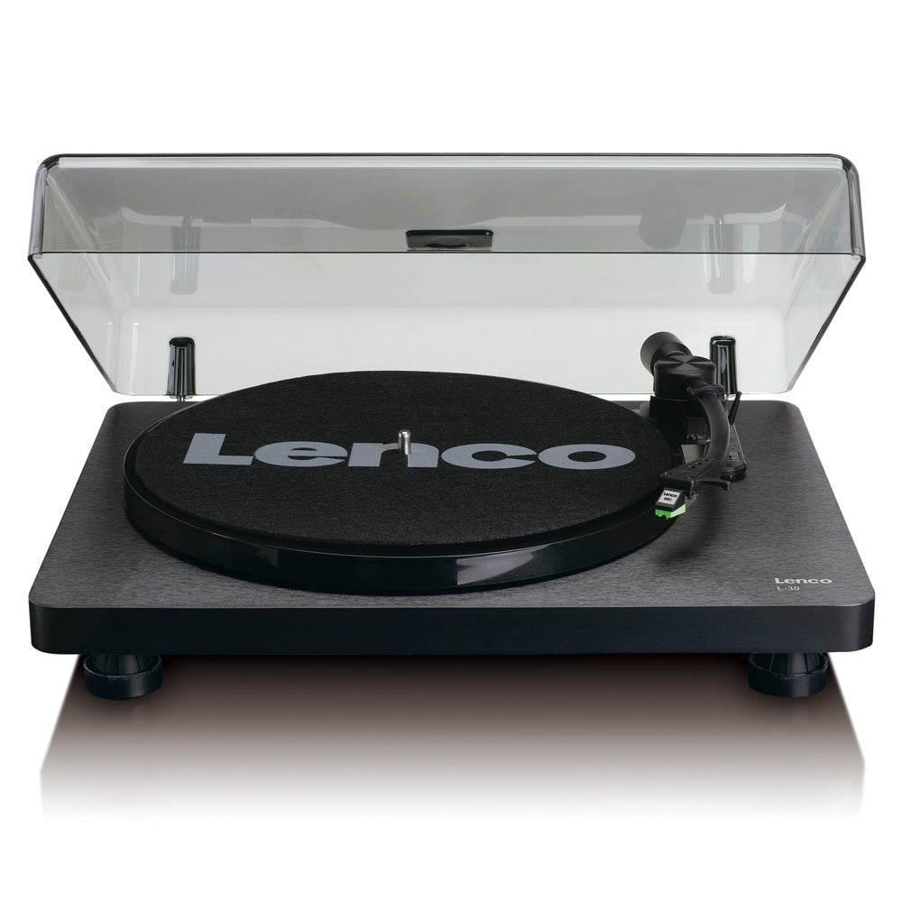 Lenco L30 Turntable with MMC Cartridge - Black