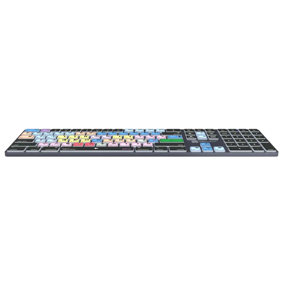 Avid Media Composer “Classic” Layout TITAN Wireless Backlit Keyboard – Mac Logickeyboard