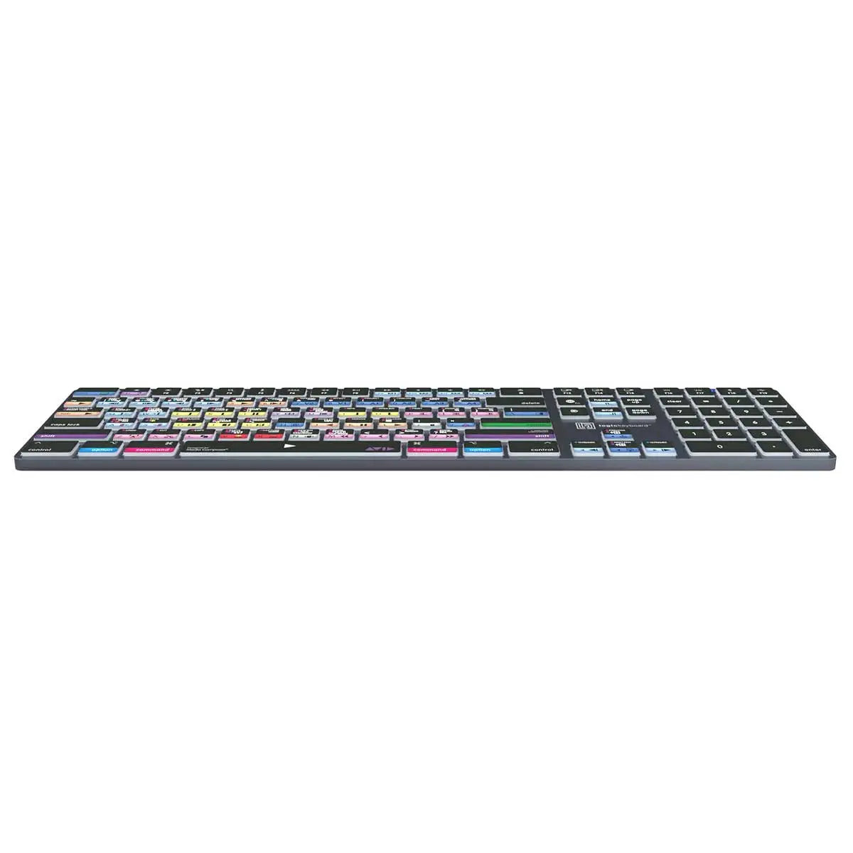 Avid Media Composer “PRO” Layout TITAN Wireless Backlit Keyboard – Mac Logickeyboard