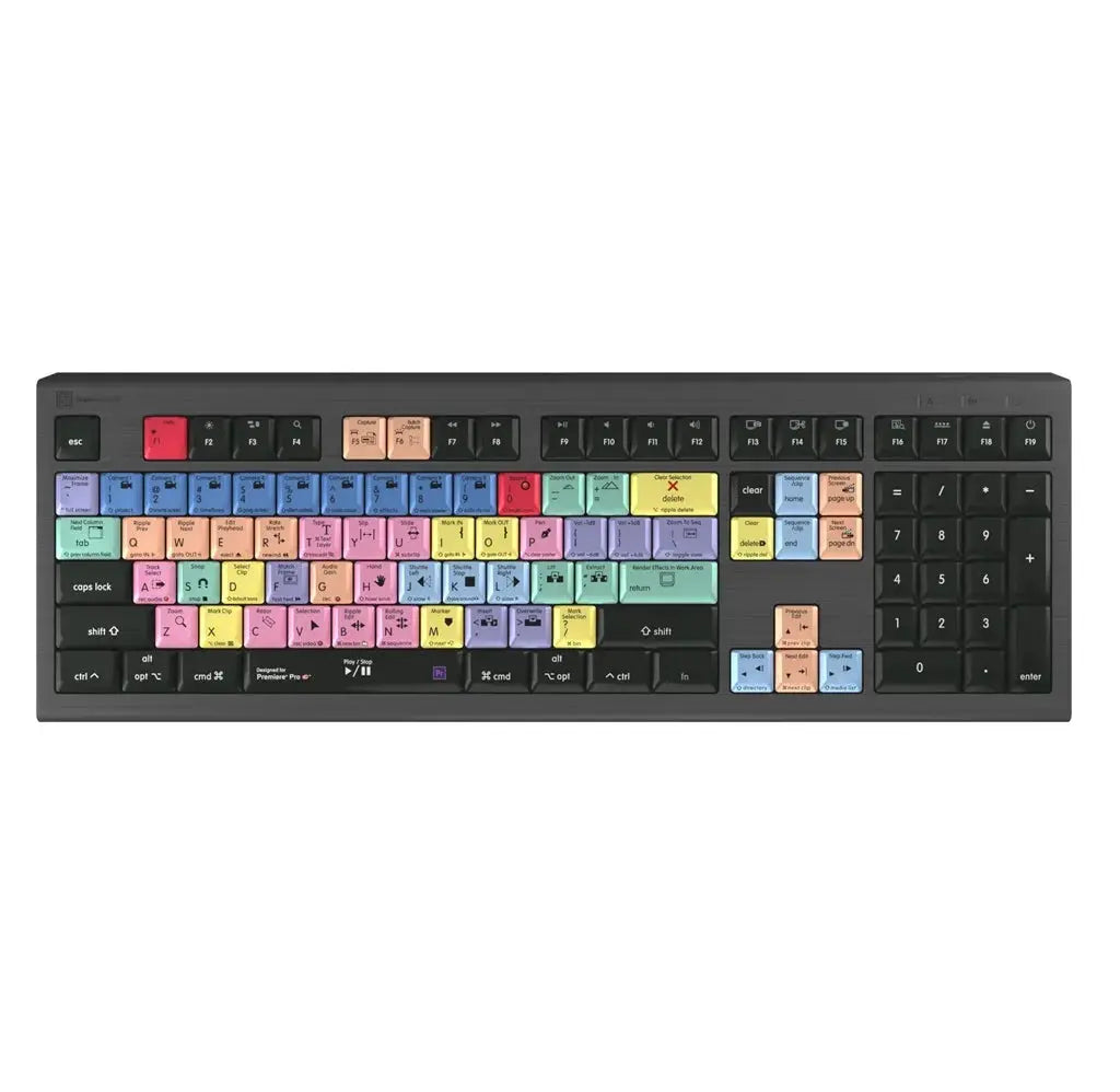 Logickeyboard Adobe Premiere Pro CC Astra 2 Mac US