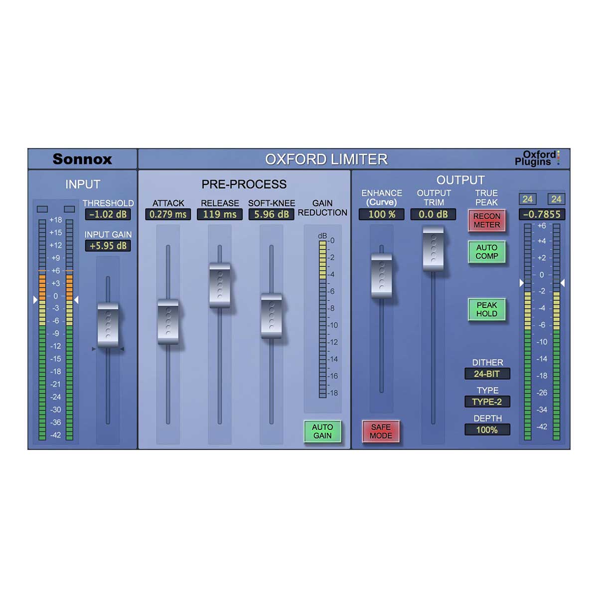 Sonnox Oxford Limiter (Native) (Serial Nr + Download)