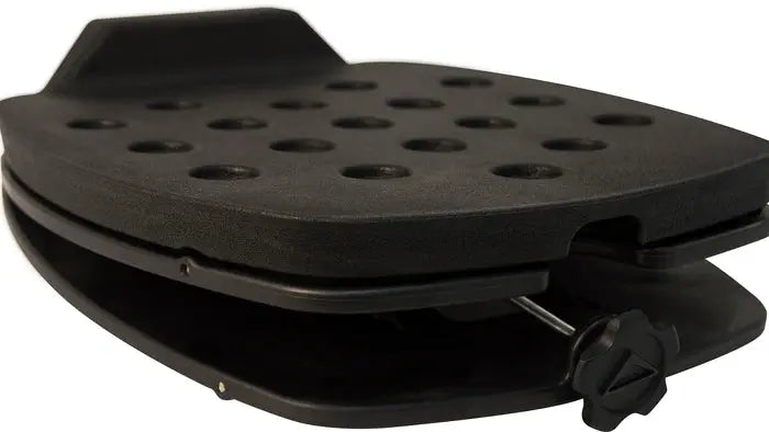 Ultimate Support MS-80B Professional Studio Monitor Stand with Adjustable Angle and Axis, Acoustic Foam Platform - Black Ultimate Support