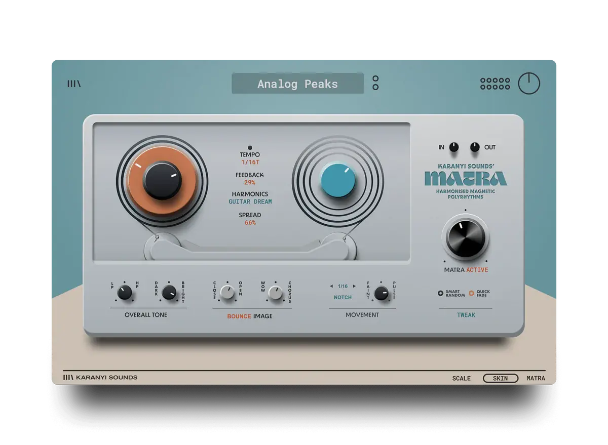 Karanyi Sounds Matra Resonant Delay & Rhythm Designer Karanyi Sounds