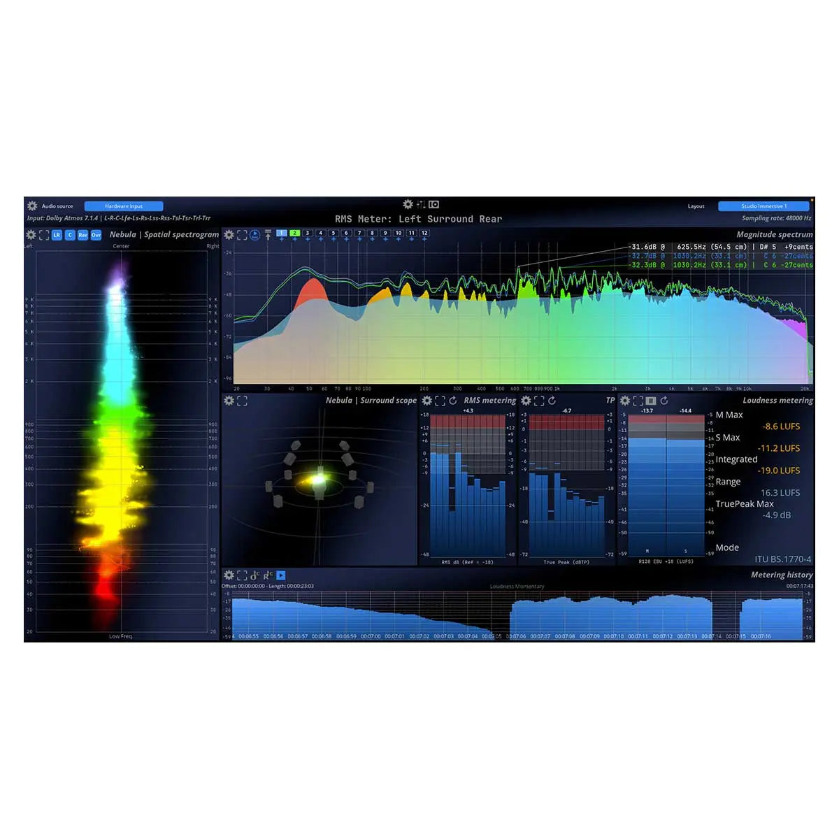 Flux MiRA Studio Immersive Audio Analyzer (Serial Nr + Download) Flux Software Engineering