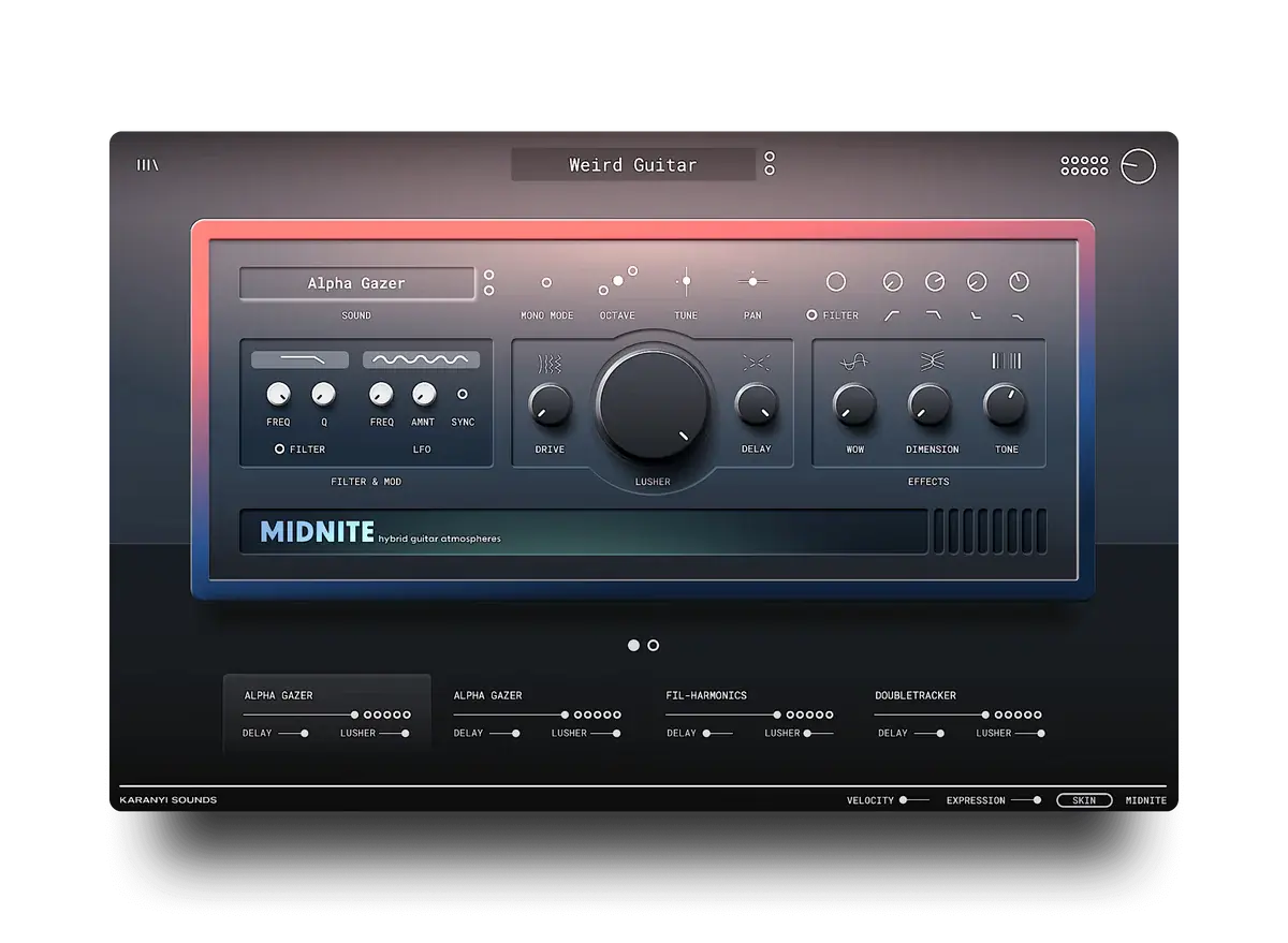 Karanyi Sounds Midnite Hybrid Guitar Atmospheres (Digital Download) Karanyi Sounds