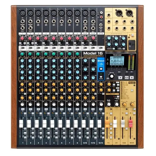 TASCAM Model-16 16 Track Live Recording Console TASCAM