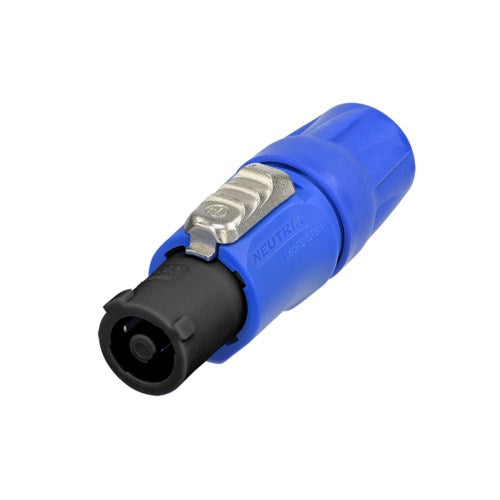 Neutrik NAC3FCA-1 powerCON lockable connector, power-in, blue