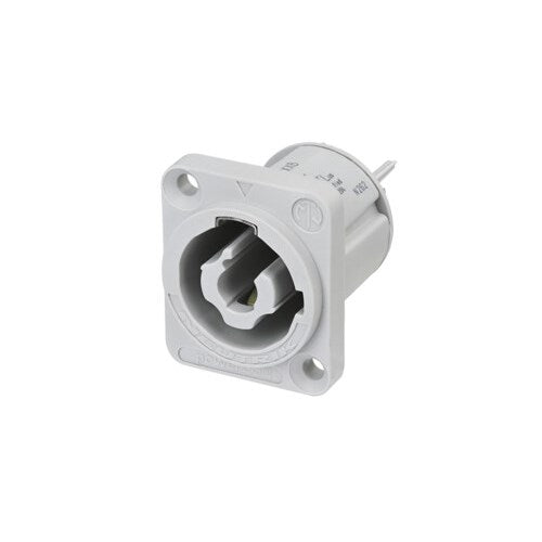 Neutrik NAC3MPXXB powerCON chassis connector, power-out, grey