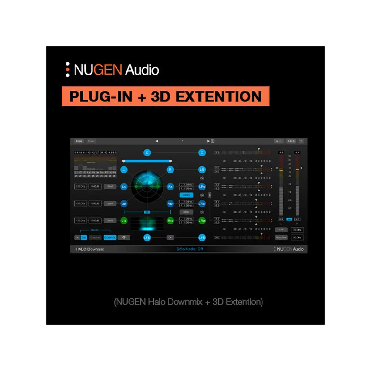 NUGEN Halo Downmix w 3D extension (Digital Download) - Koala Audio