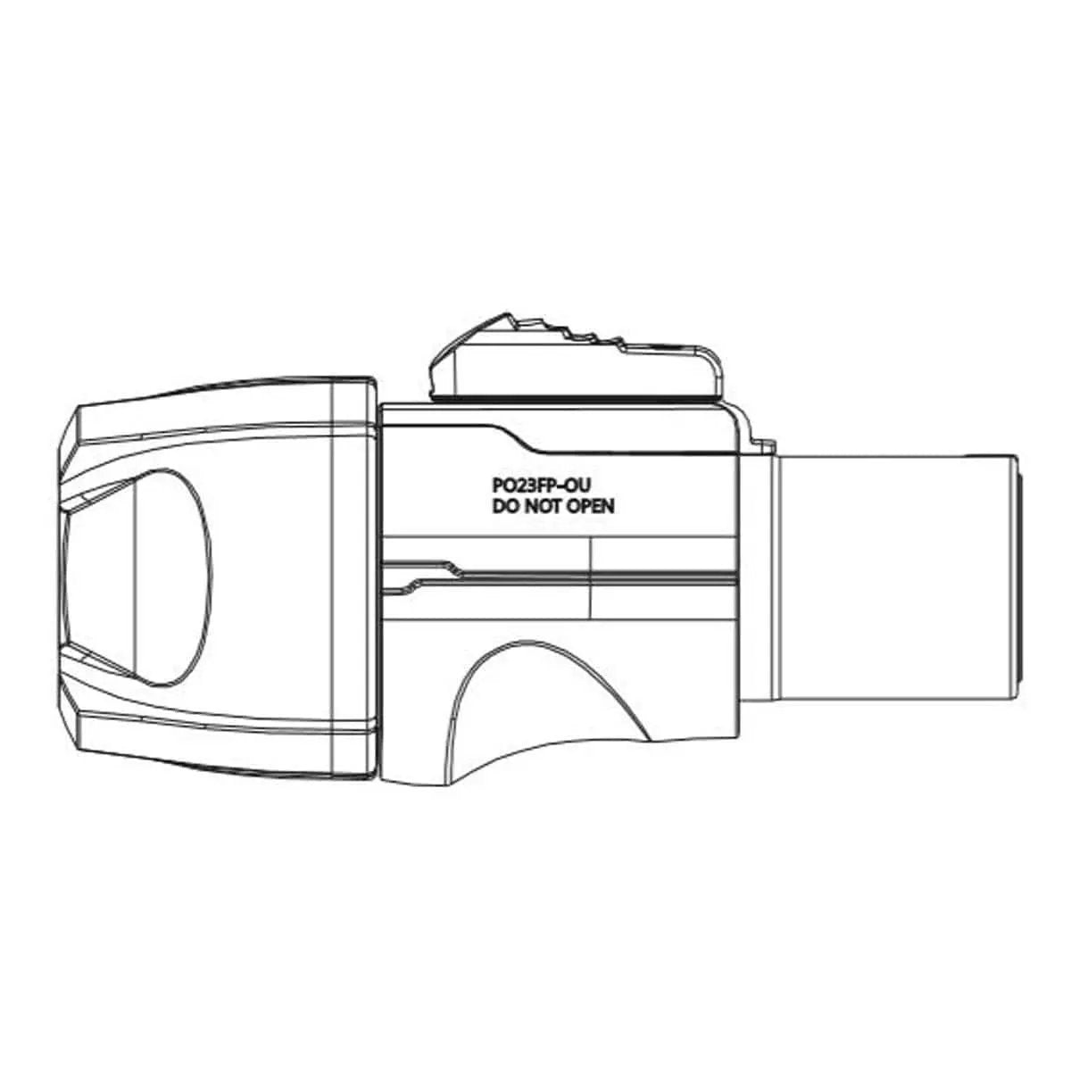 Enova PO23FP-OU Power Connector gray output 230 V 20 A Enova