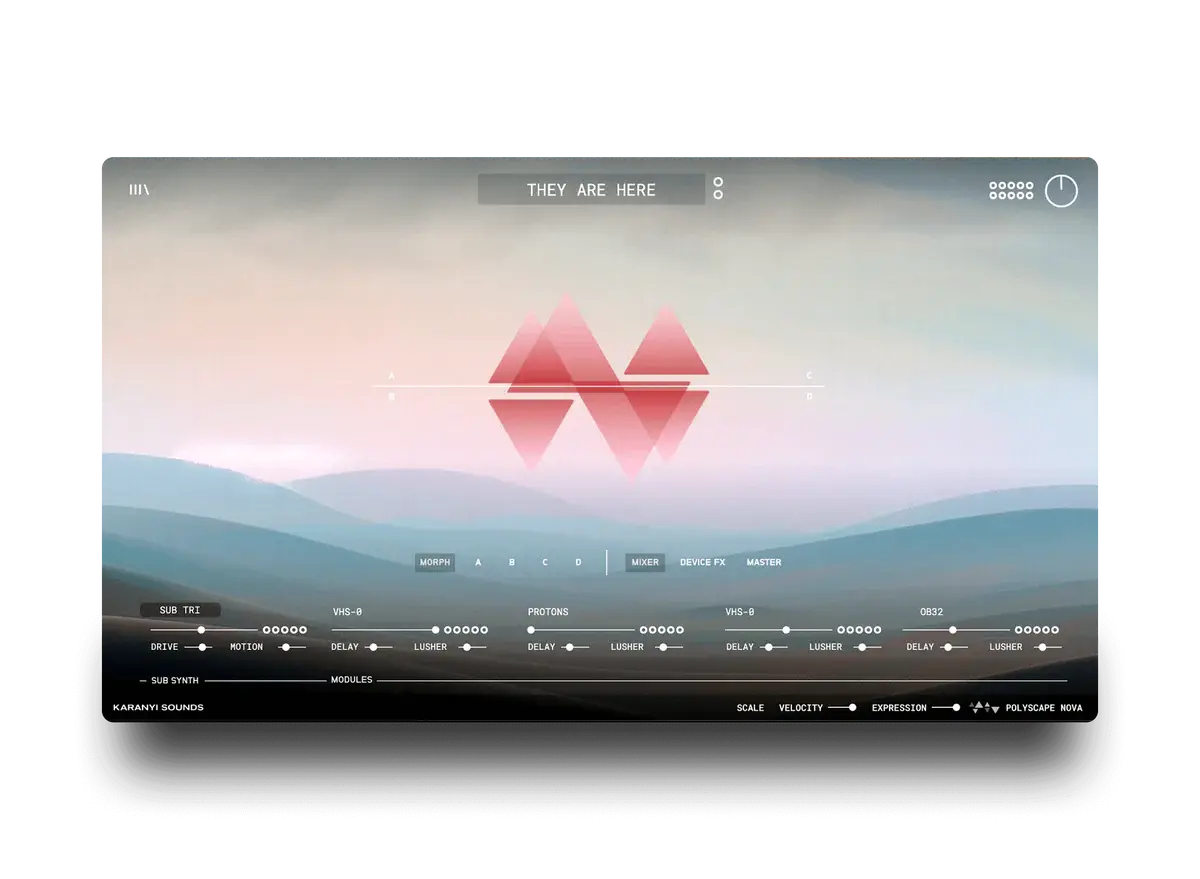 Karanyi Sounds Polyscape Nova Hybrid String Synthesizer (Digital Download)