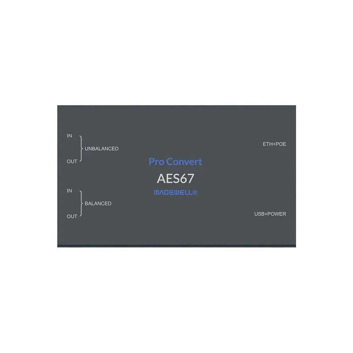 Magewell Pro Convert AES67 - Bi-Directional AES67 Audio Encoder/Decoder with Analog Stereo Input/Output Magewell